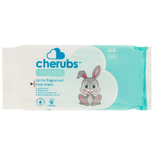 CHERUBS WIPES 12X64'S LIGHT/FRAG